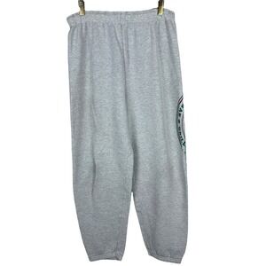 Vintage 1980s Motorcycle Biker Bar Drawstring Grey Sweatpants L